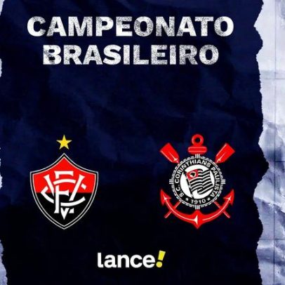 Vitória x Corinthians: onde assistir e prováveis escalações do Brasileirão