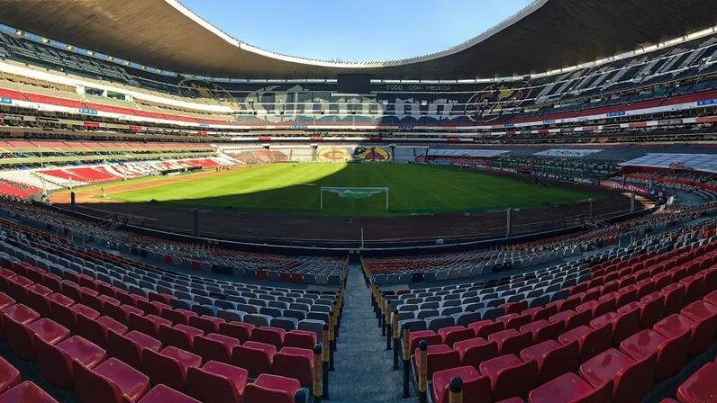 Estádio Banorte, o antigo Estádio Azteca: fintech Puntored é responsável por sistemas de cartões pré-pago para compras no local.