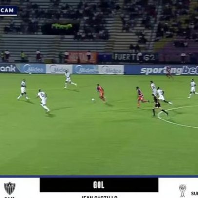 Zaga do Atlético-MG falha e Puerto Cabello abre o placar na Sudamericana