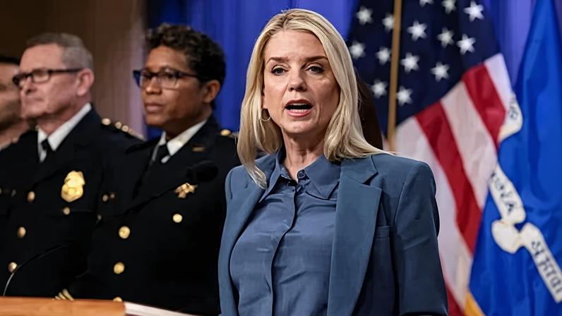 Procuradora-geral dos EUA, Pam Bondi 04/12/2025