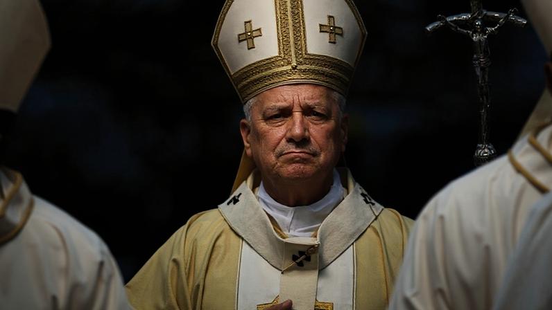 O papa Leão 14 em Luanda, capital de Angola, no domingo (19.abr.2026)