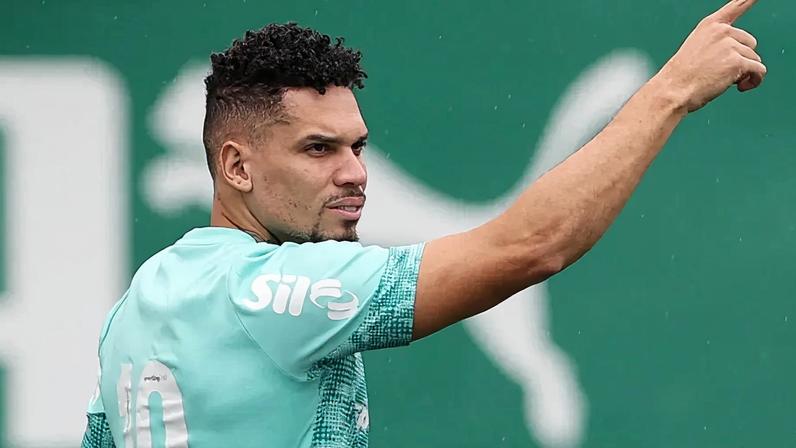 Paulinho, atacante do Palmeiras (Foto: Cesar Greco/Palmeiras/by Canon)