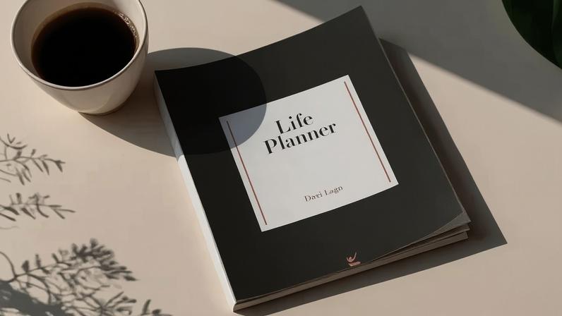 Planejador Life Planner do pastor Davi Lago (Foto: Montagem/Folha Gospel)
