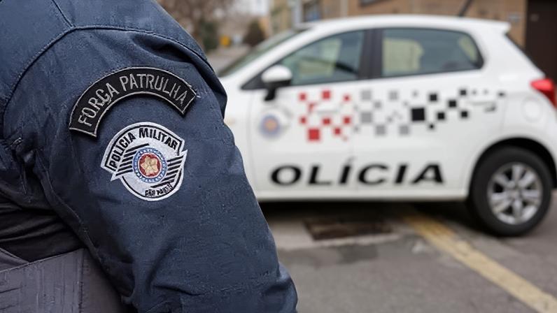 Viatura da Polícia Militar de São Paulo