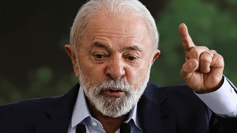 Na imagem, o presidente da República, Luiz Inácio Lula da Silva