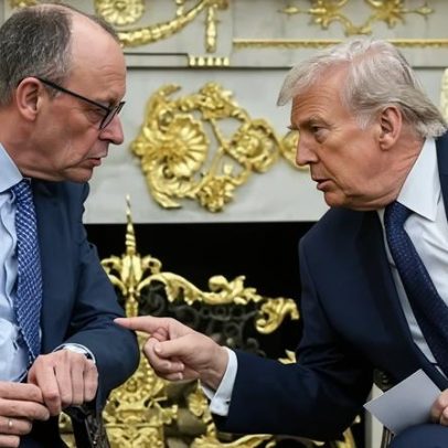 Trump critica chanceler alemão e pede que não interfira no Irã