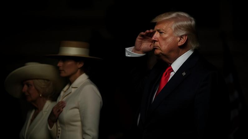 Presidente dos EUA, Donald Trump, na Casa Branca 28 de abril de 2026