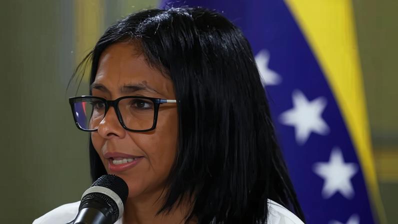 Presidente interina da Venezuela, Delcy Rodríguez