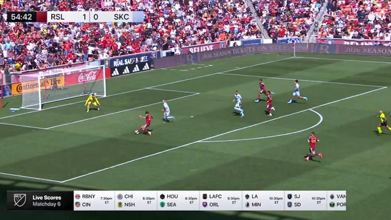 Real Salt Lake - Sporting Kansas City 2 - 0 | GOLO - Sergi Solans