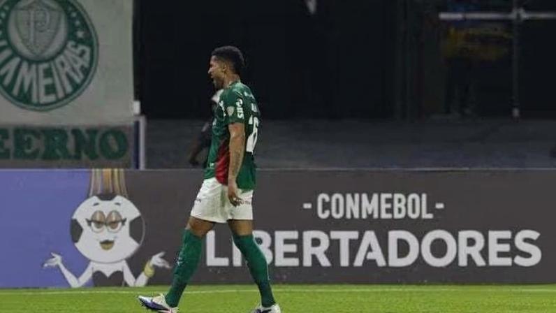 Murilo marcou o gol de número 500 do Palmeiras na Libertadores