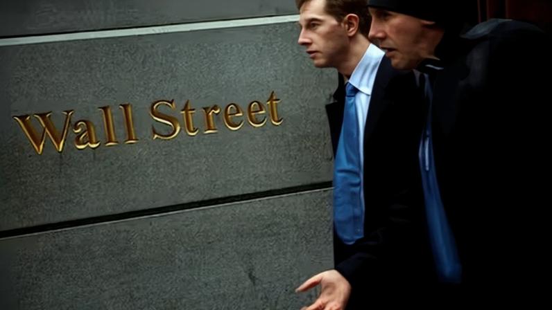 Wall Street, imagen de archivo.