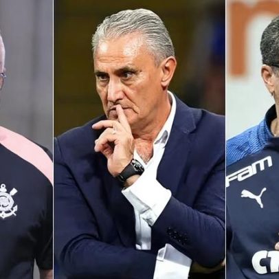 Dorival, Tite e Luxemburgo: 5 técnicos que comandaram Corinthians e Palmeiras