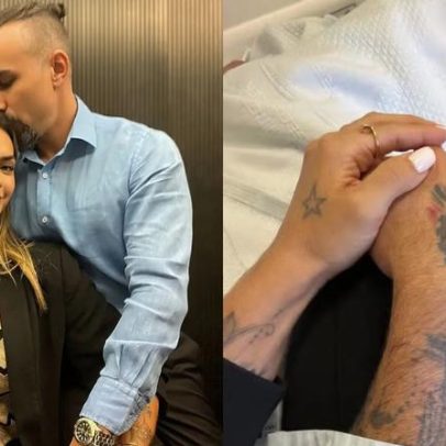 Kelly Key se pronuncia após marido sofrer AVC e ser internado em Portugal