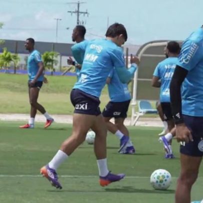 Bahia treina antes do próximo jogo do Brasileirão no interior paulista