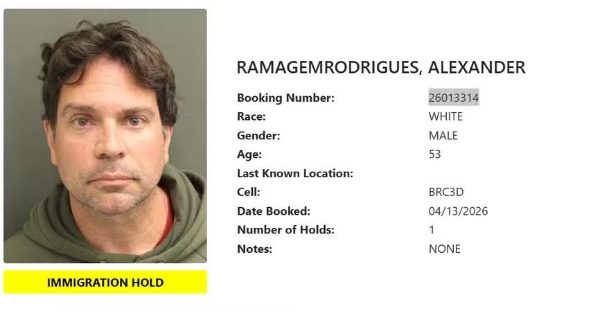 EUA divulgam imagem de Ramagem após detenção; ex-deputado segue sob custódia migratória