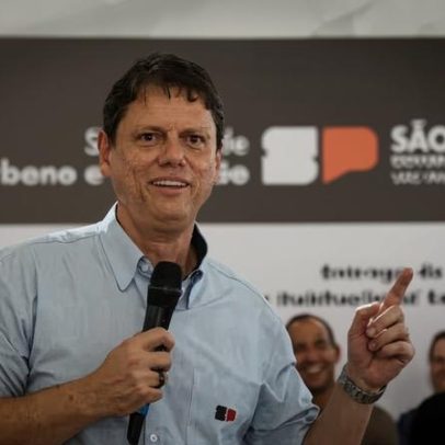 Presidente do Republicanos aponta Tarcísio como melhor nome da direita à Presidência