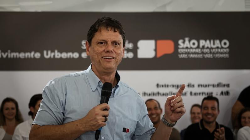 Presidente do Republicanos aponta Tarcísio como melhor nome da direita à Presidência