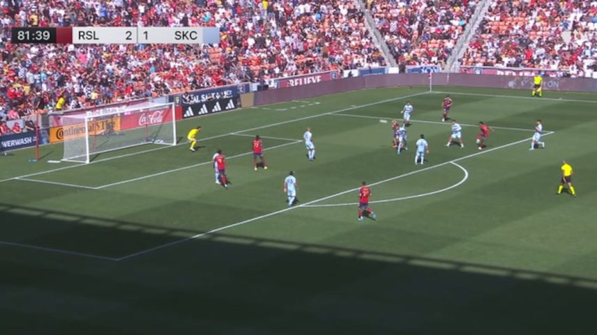 Real Salt Lake - Sporting Kansas City 3 - 1 | GOLO - Zavier Gozo
