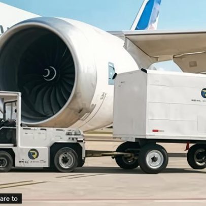 Real Aviation corta mais de 720 t de CO2/ano com frota elétrica em Confins