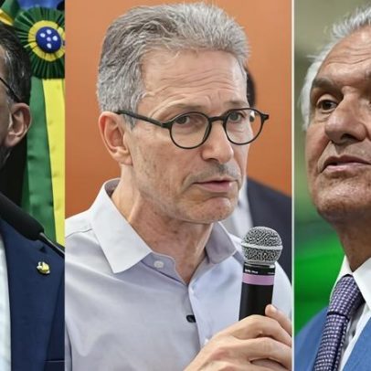 Flávio, Zema e Caiado se reúnem no RS