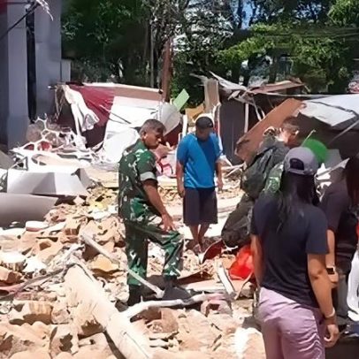 Terremoto de magnitude 7,6 deixa uma morte na Indonésia