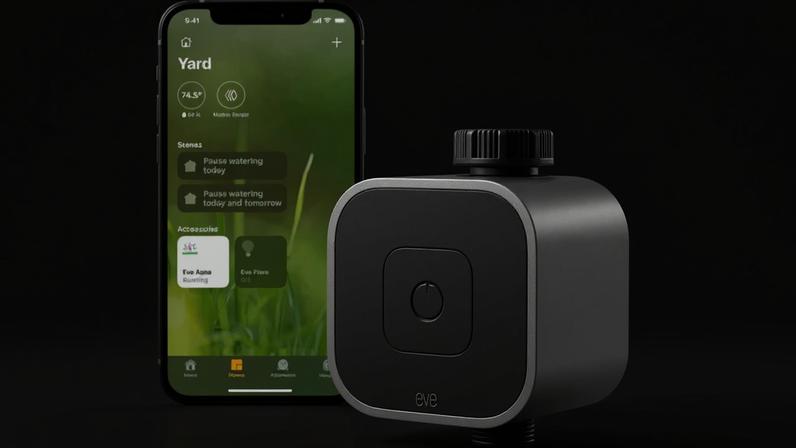 Avaliação do Eve Aqua Smart Water Controller