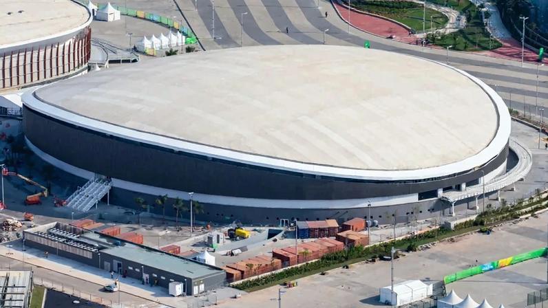 Velódromo do Parque Olímpico na Barra da Tijuca • Reprodução