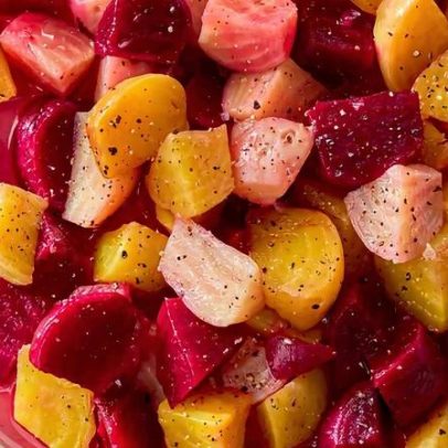 Beterrabas assadas em calda de gengibre: receita destacada