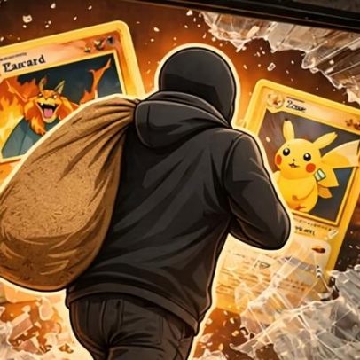 Cartas Pokémon ligadas a onda global de crimes, segundo investigações
