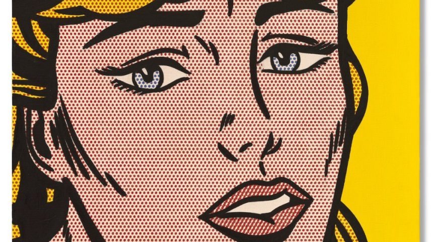 Roy Lichtenstein, *Anxious Girl*, 1964.