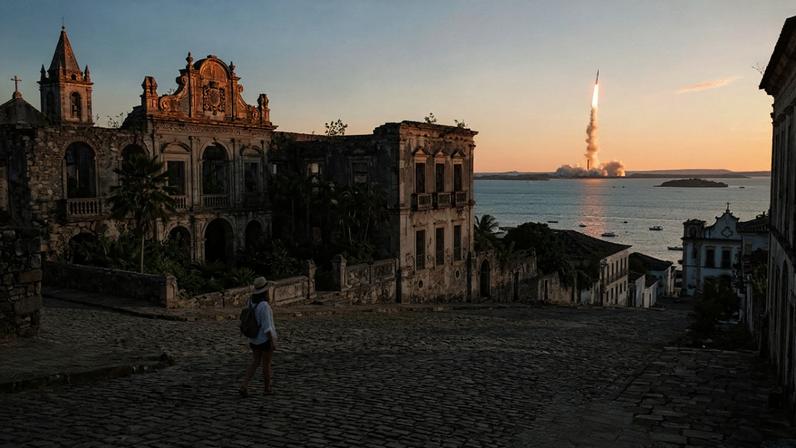 A cidade brasileira onde dezenas de palácios em ruínas resistem ao tempo e foguetes são lançados // IMAGEM ILUSTRATIVA