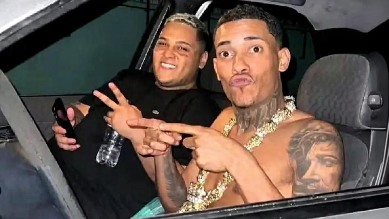 MC Poze do Rodo (à direita) e MC Ryan SP (à esquerda) foram presos pela PF