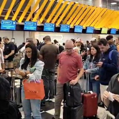 Pane em aeroportos afeta caminhões, esteiras e escadas de desembarque