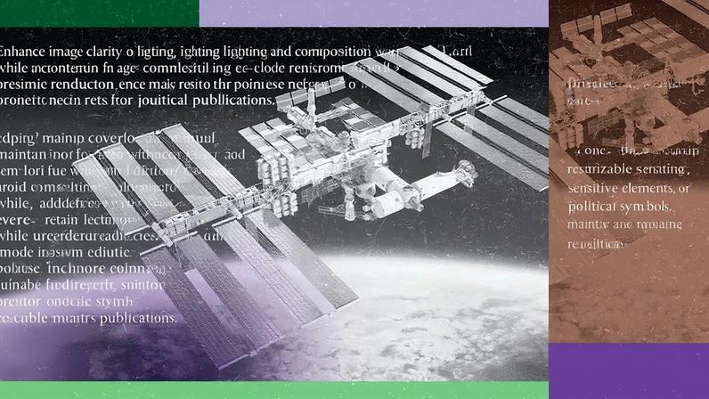 Imagem de um satélite orbitando o planeta Terra.