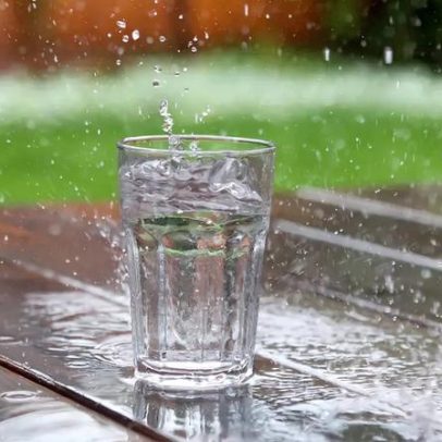 Risco na ingestão de água da chuva: o que saber