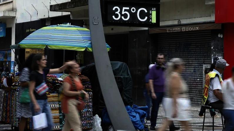 Há possibilidade de o calor persistir até o fim de abril