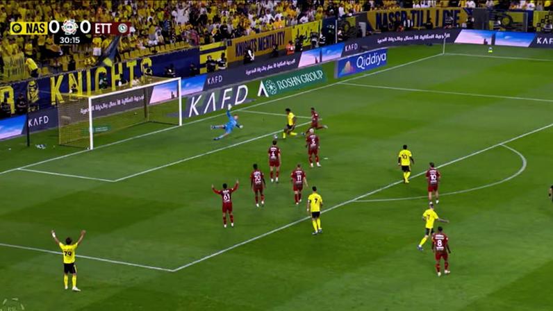 Cristiano Ronaldo brilha na vitória do Al-Nassr sobre o Al-Ettifaq