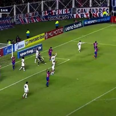 San Lorenzo e Santos empatam 1 a 1 pela Sudamericana