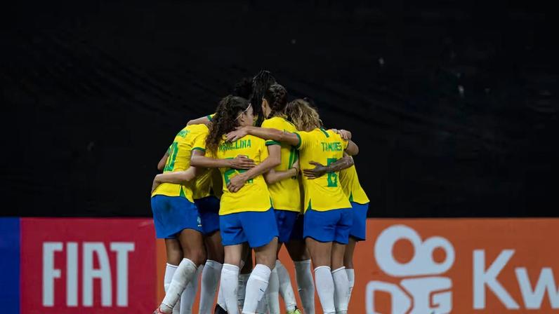 Brasil vence Coreia do Sul em amistoso da Seleção Feminina