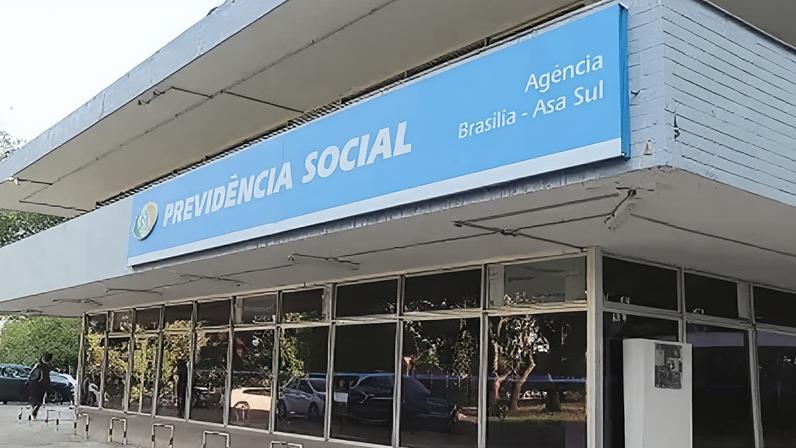 Fachada de prédio do Instituto Nacional do Seguro Social (INSS)