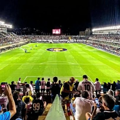 Santos abre o placar contra Atlético-MG com bela jogada