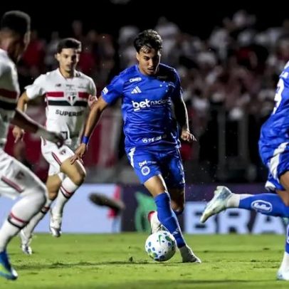 Calleri abre o placar e Ferreirinha amplia em São Paulo x Cruzeiro