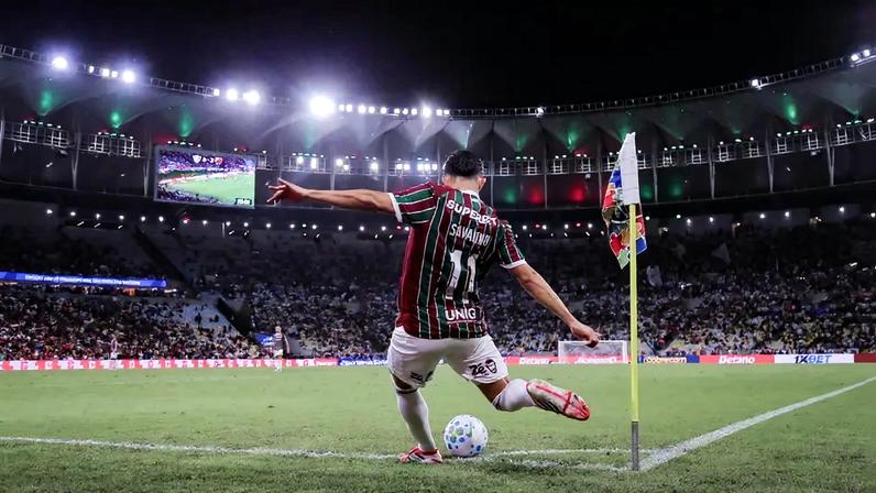 Savarino marcou o único gol do Fluminense na derrota por 2 a 1 sobre o Flamengo no Brasileirão (Foto: MARCELO GONÇALVES / FLUMINENSE F.C.)