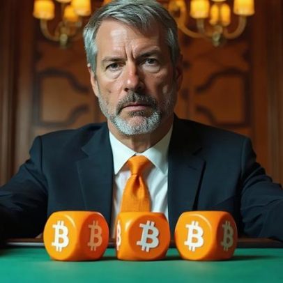 Ações da Strategy sobem 10% com Bitcoin a US$ 77 mil