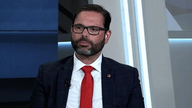 Senador Jorge Seif durante participação no Sala de Imprensa, do SBT News | SBT News