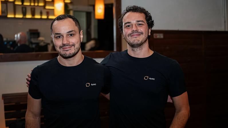 Os irmãos Gabriel e Lucas Segers, da SplitC: automação do cálculo de remuneração variável de ponta a ponta (Divulgação/Divulgação)