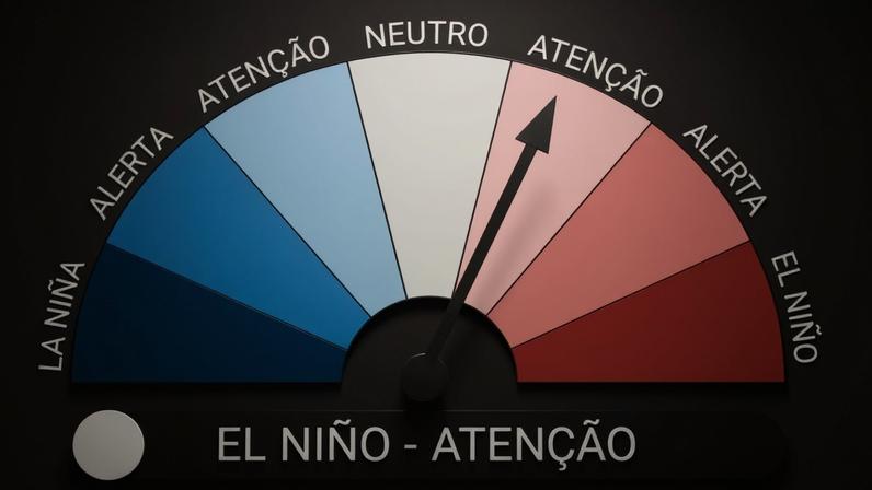 Situação atual do El Niño: atenção