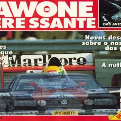 Edição de abril de 1991 da revista A Super