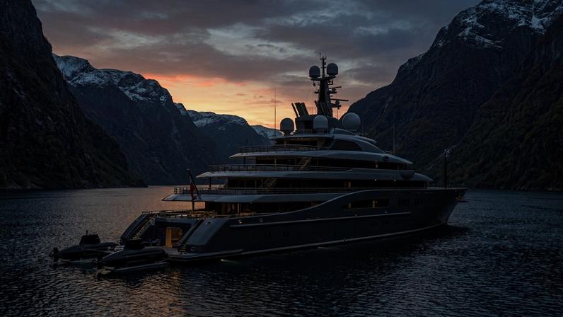 O monumental Eclipse nunca foi planejado para ser apenas um barco de passeio comum