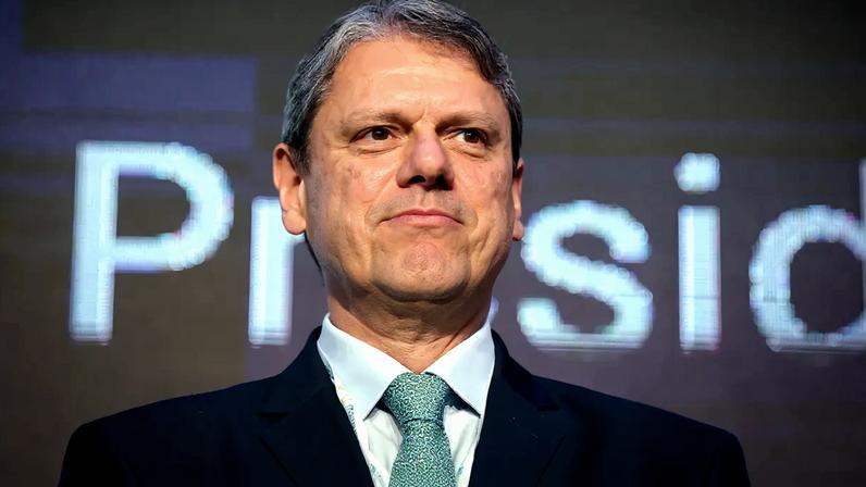 Governador de São Paulo, Tarcísio de Freitas (Republicanos) é um dos favoritos a liquidar as eleições já no primeiro turno (Pablo Jacob/Governo do Estado de SP//)